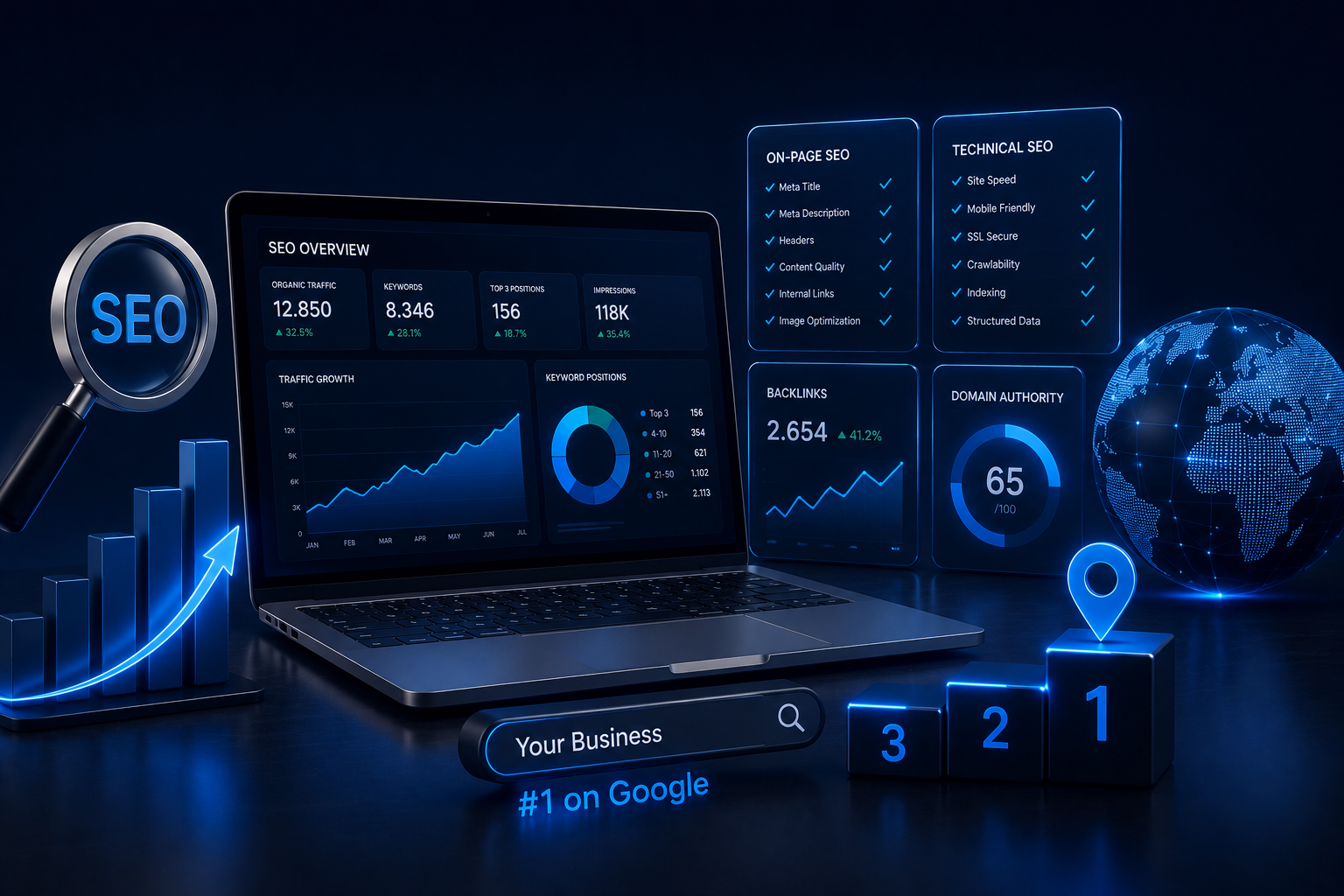 Otimização de SEO para Empresas CONEXUS