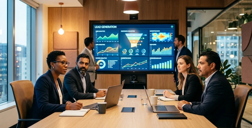 Gráfico representativo de aumento contínuo de conversão e atração de clientes através de um site corporativo moderno